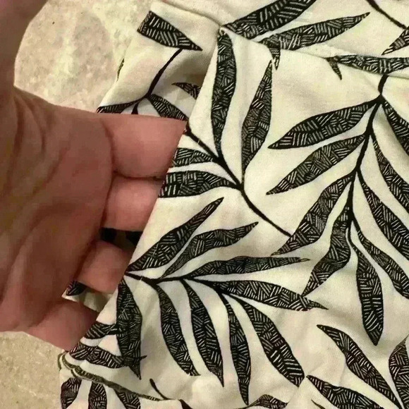 J. Jill Wear Everywhere Wide Leg Cropped Cotton Knit Pull On Pants Size 14 - Picture 3 of 6